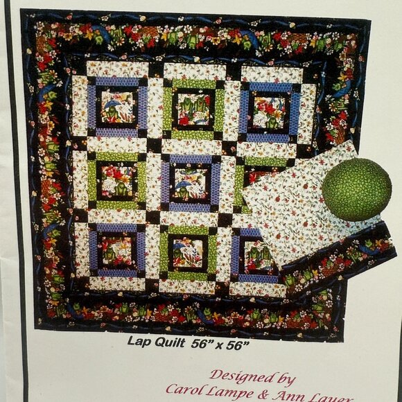 Kool Kids Room Quilt Pattern Lap/Baby/Twin Size Quilts Grizzly Gulch Gallery - Picture 2 of 8